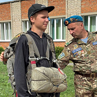 Военнослужащие и ветераны 49 ртбр пригласили в гости учащихся Козенской средней школы