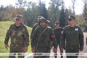 В командно-штабном учении с войсками Западного оперативного командования активное участие принимают военнообязанные