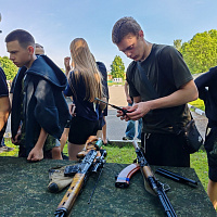  Военно-патриотический лагерь для учащихся школ Лепельского района