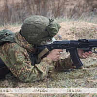 Состязания на лучшего военнослужащего по стрельбе из штатного оружия «Меткий выстрел»