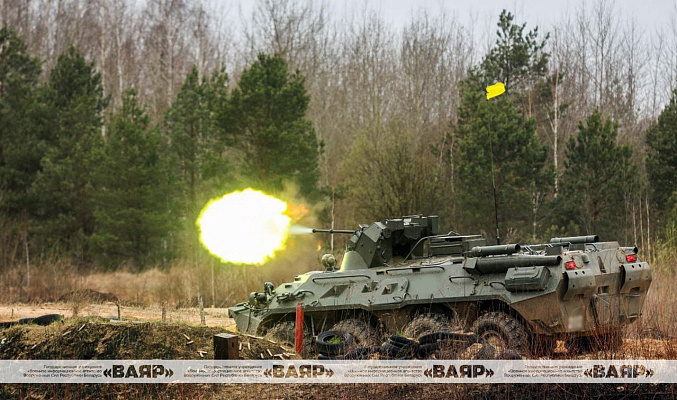 Состязания на лучший танковый экипаж, лучший экипаж БМП-2 и лучший экипаж БТР-82А