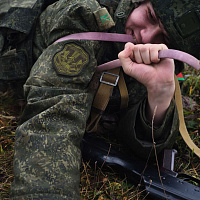 Занятия по огневой подготовке с курсантами военного факультета в БГАА