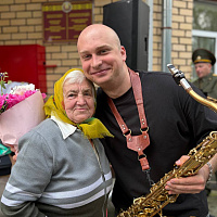 Военнослужащие 72 ОУЦ посетили социальный пансионат