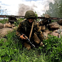 Занятие по тактической подготовке с новобранцами 103 овдбр