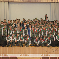 Пополнились ряды учеников военно-патриотического класса средней школы № 93 г. Минска