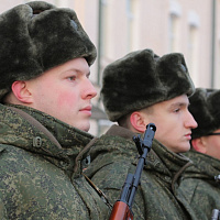 Гвардейцы произнесли слова клятвы на верность Родине