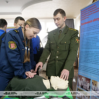 В Пинске прошла военно-патриотическая и профориентационная акция «Готовы Родине служить»