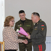 В ЗОК состоялось торжественное мероприятие, посвящённое чествованию военнослужащих