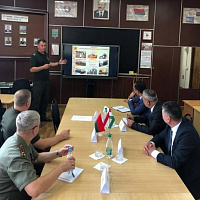 Военно-технический факультет в БНТУ посетила делегация Министерства обороны Республики Таджикистан