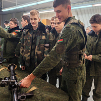 Экскурсия для воспитанников Минского городского кадетского училища