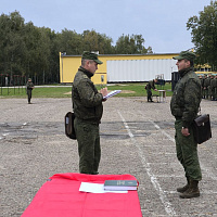 Контрольные занятия по предметам боевой подготовки в 111 абр