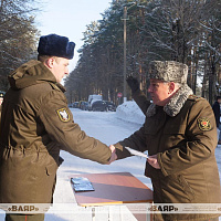 В 72 ОУЦ состоялся 60-й выпуск прапорщиков