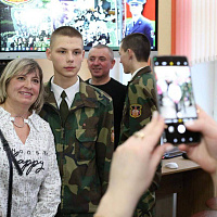 Торжественное посвящение в кадеты 