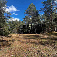 Командно-штабное учение с 336-й реактивной артиллерийской бригадой