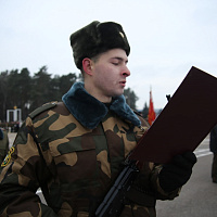 Присягнули на верность Отечеству 