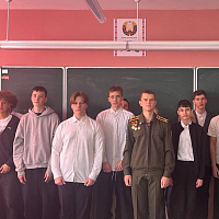 Представители военного факультета в БГАА провели профориентационные мероприятия 