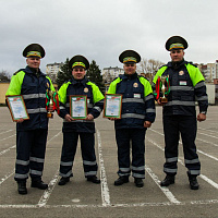 Подведены итоги отборочного состязания на конкурс «Дорожный патруль»