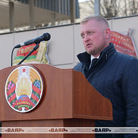 В 120 омбр проводили в запас более 500 военнослужащих, выслуживших установленные сроки срочной военной службы