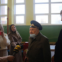 Ветераны голосуют за процветание страны