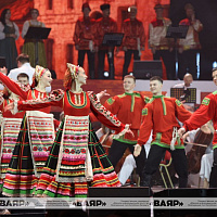Артисты в погонах выступили в Минске с концертной программой «От классики до рока: Ностальгия!»