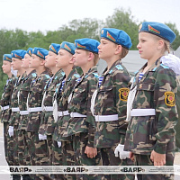 Открытие республиканского финала военно-патриотической игры «Зарничка»