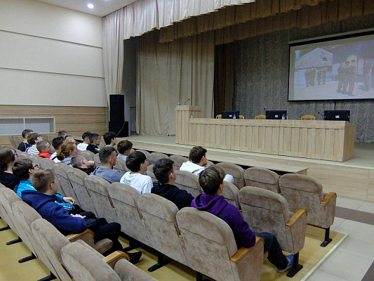 В 361 боо (ЦОВУ) завершились занятия с учащимися МГАК имени академика М.С. Высоцкого 