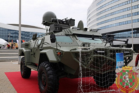 Новые образцы белорусской военной техники представлены на MILEX–2023
