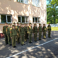 Продолжает работу военно-патриотический круглосуточный палаточный лагерь «Доблесть»