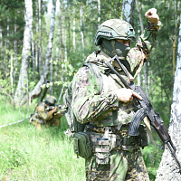 Занятия с разведывательными подразделениями 38 одшбр