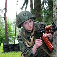 Плановые контрольные занятия по тактико-специальной подготовке в 56 опс