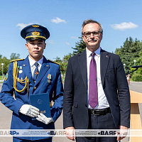 На военном факультете в БГАА состоялся очередной выпуск офицеров