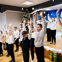 Военнослужащие 361 боо (ЦОВУ) посетили специальную школу-интернат №10 г.Минска