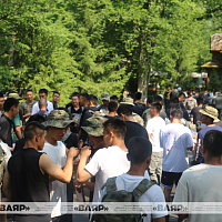  Участники совместной антитеррористической тренировки Беларуси и Китая посетили Национальный парк «Беловежская пуща»