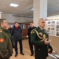 В рамках военно-патриотической работы