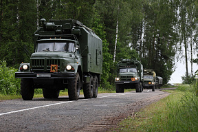 Военнослужащие 103 овдбр совершили 50-километровый марш