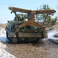 Практические занятия по подготовке механиков-водителей инженерных машин