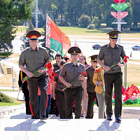 Воспитанники МСВУ приняли участие в мероприятиях, приуроченных к празднованию Дня Независимости