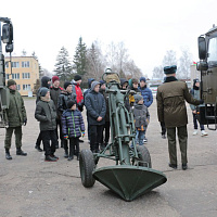 День открытых дверей у артиллеристов
