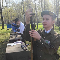 В 111 абр состоялся городской этап военно-патриотической игры «Орлёнок»