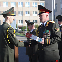 Торжественный митинг, посвященный дню образования Военной академии