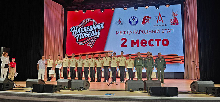 Минские суворовцы заняли второе место в Международной молодёжной военно-спортивной игре «Наследники Победы»
