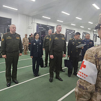 Визит начальника управления службы войск Вооруженных Сил Республики Беларусь в Китай