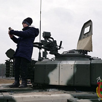 В гостях у гвардейцев