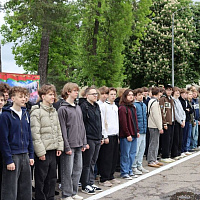 Учащиеся центра допризывной подготовки посетили 361 боо (ЦОВУ)