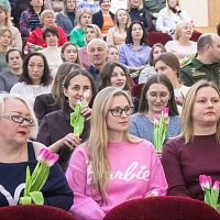 В Тыле Вооружённых Сил прошло торжественное мероприятие, посвящённое празднованию Дня женщин
