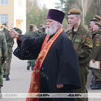 В 120 омбр проводили в запас более 500 военнослужащих, выслуживших установленные сроки срочной военной службы