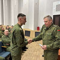 Подведены итоги состязаний на лучший танковый экипаж, лучший экипаж БМП-2 и лучший экипаж БТР-82А