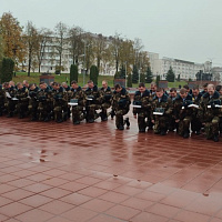 Чествование военнослужащих, увольняемых в запас