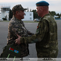 В Республику Беларусь прибыли представители Вооруженных Сил Республики Казахстан