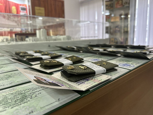 Торжественное мероприятие, посвящённое выпуску военных фельдшеров